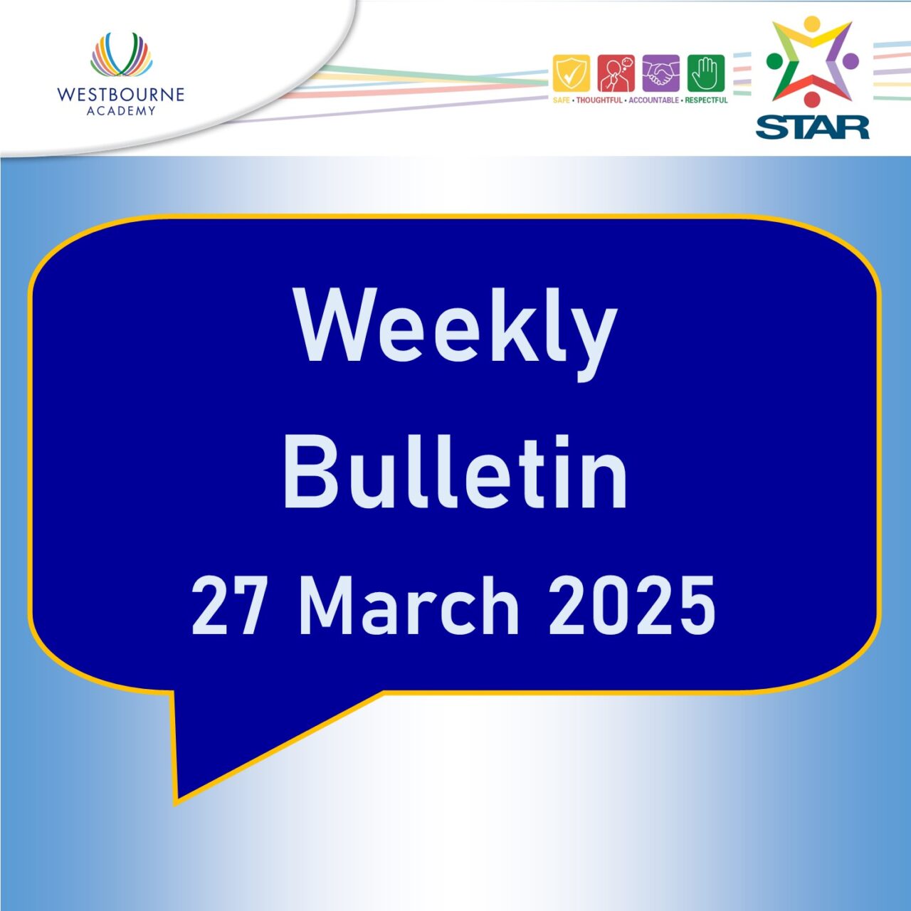 Weekly Parent & Carer Bulletin: 27/03/25