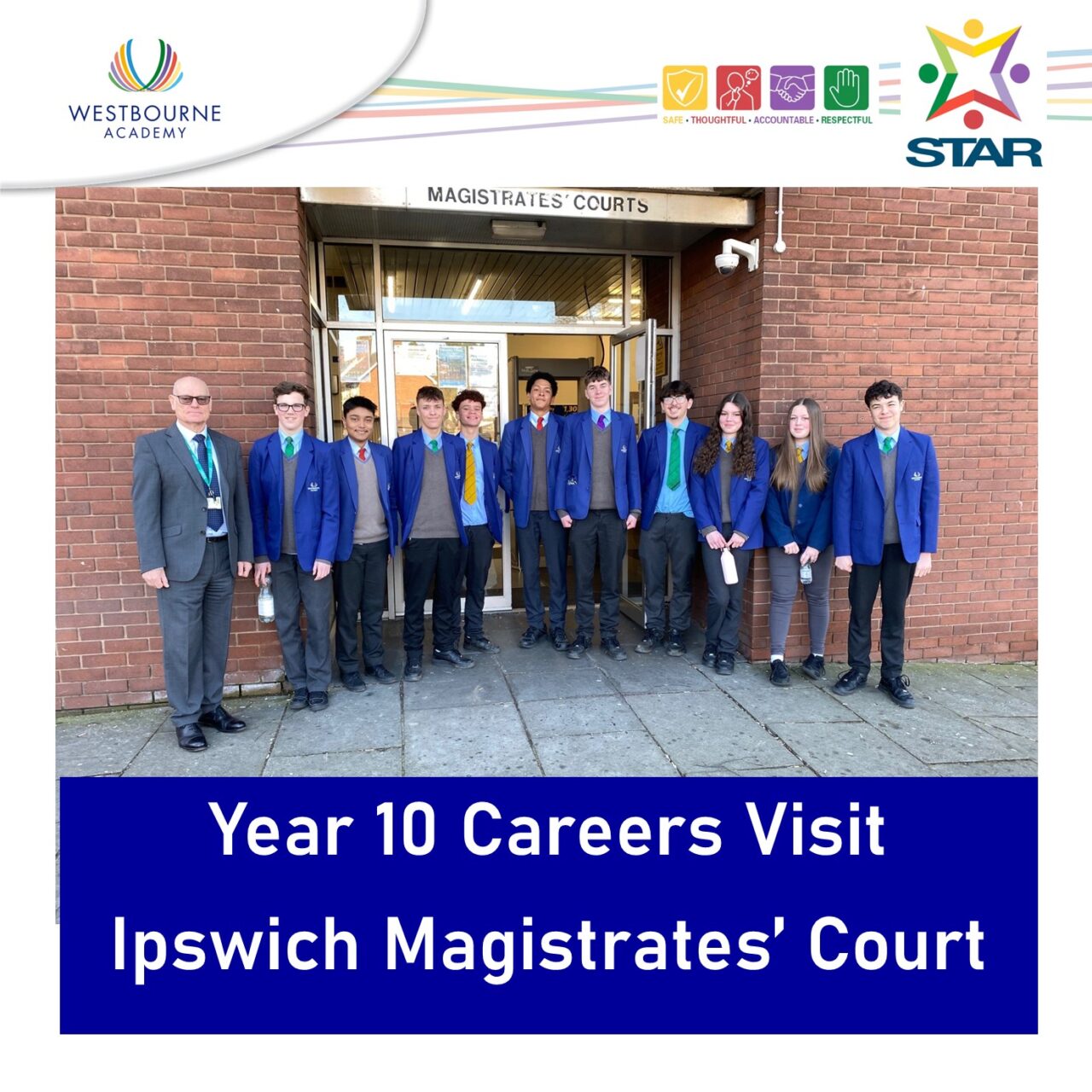 Careers Visit to Ipswich Magistrates' Court