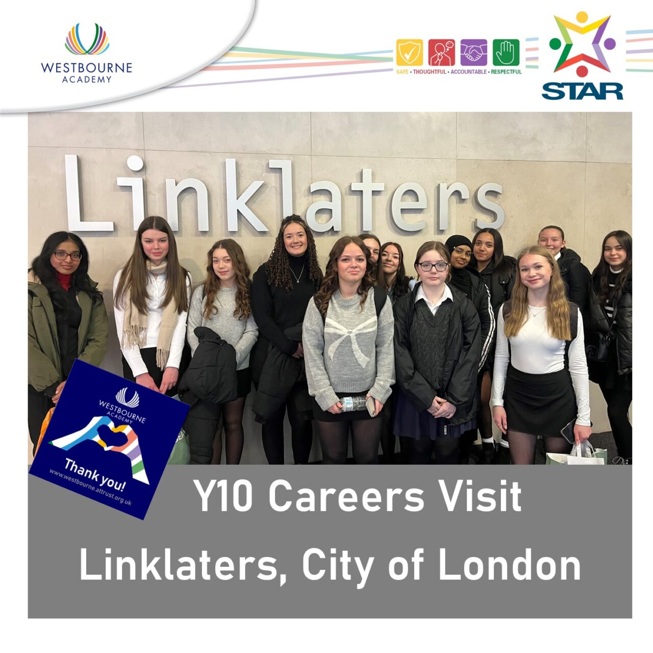 Year 10 Careers Visit to Global Law Firm