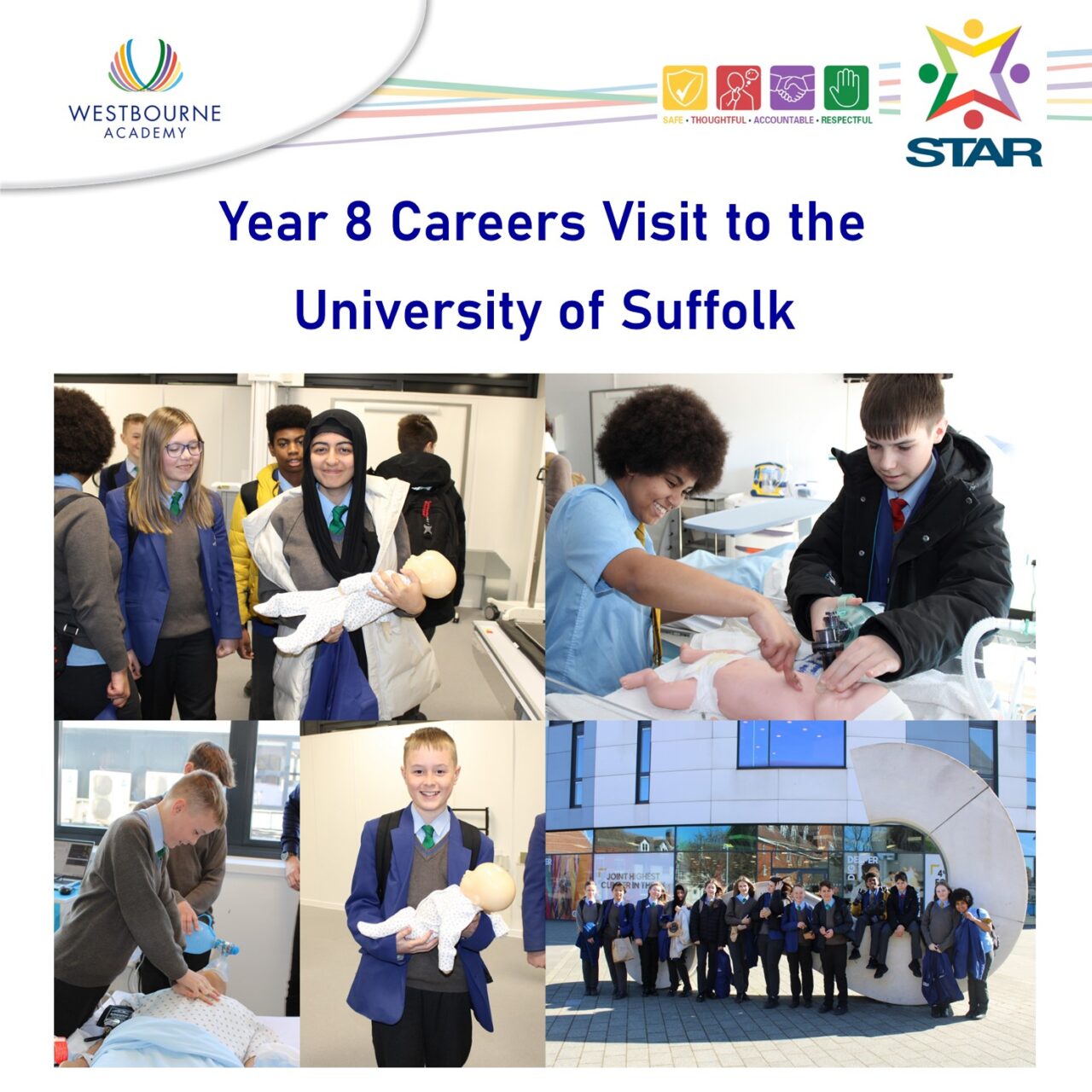 Y8 Careers Visit to the UoS