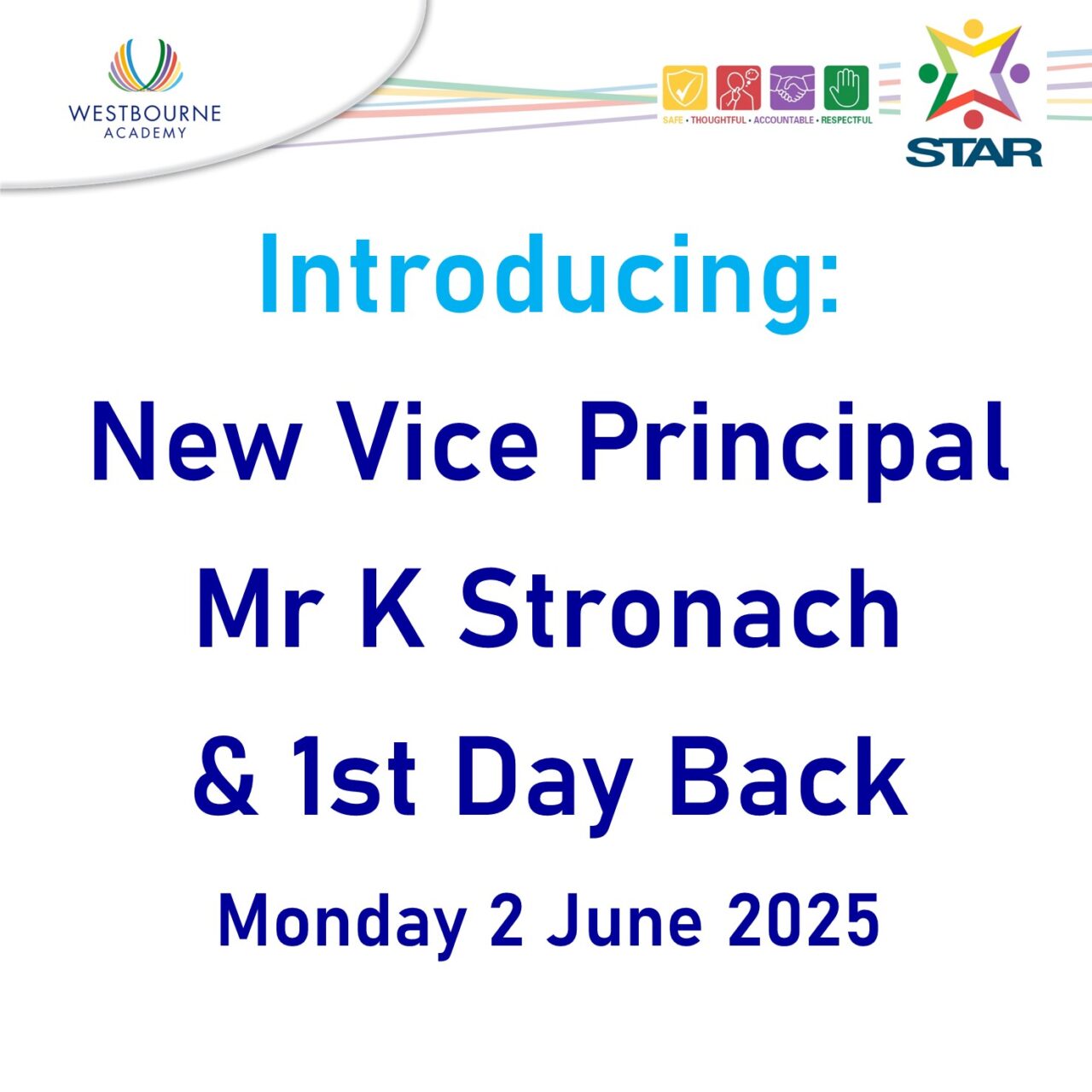 Introduction by New Vice Principal