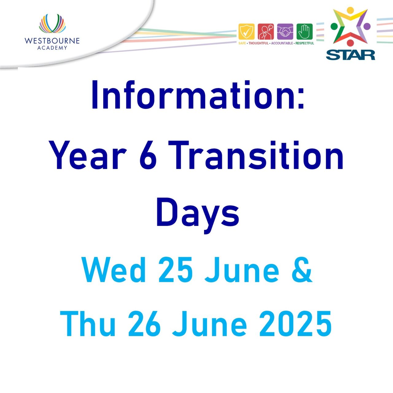 Year 6 Transition Days at Westbourne Academy