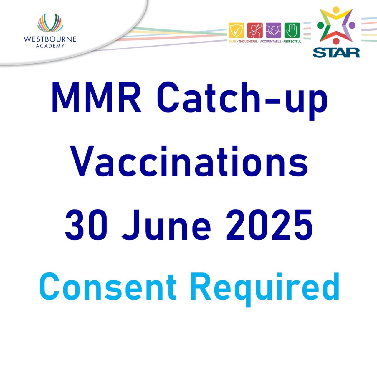MMR Catch-up Vaccinations: 30 June 2025