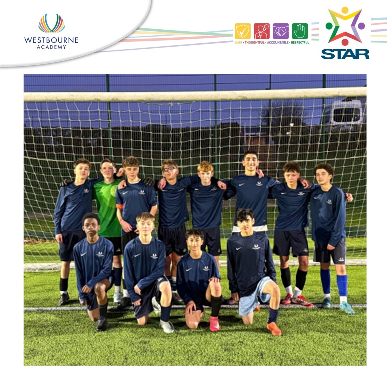 U15 Boys Football Victory!