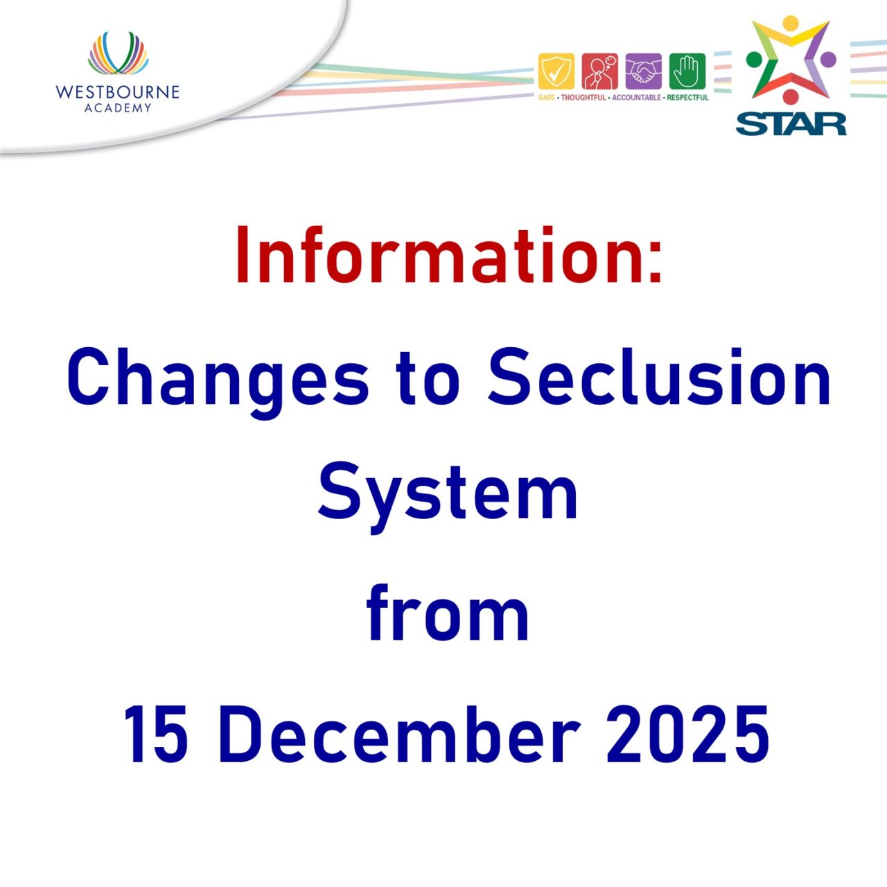 Changes to Seclusion System from 15 December 2025