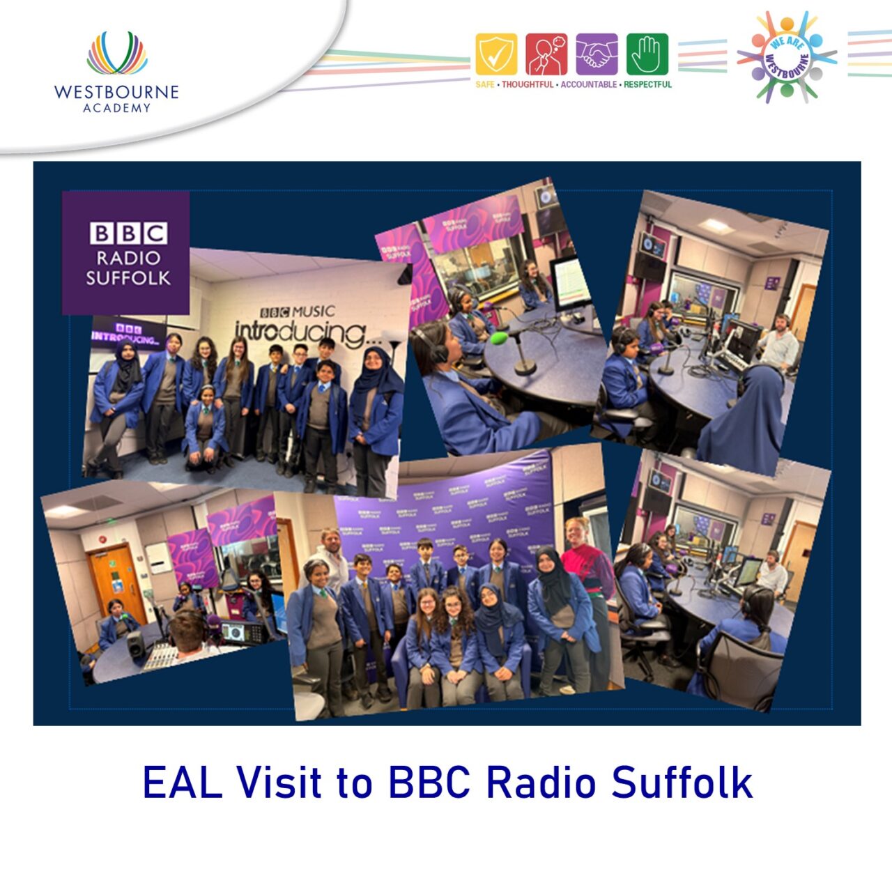 EAL Visit to BBC Radio Suffolk