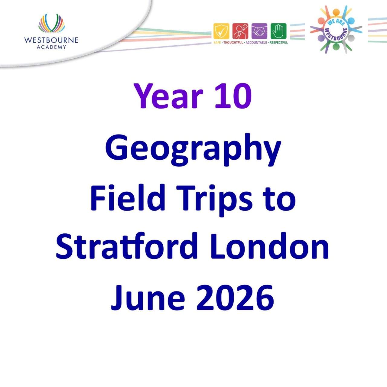 Y10 Geography Field Trips